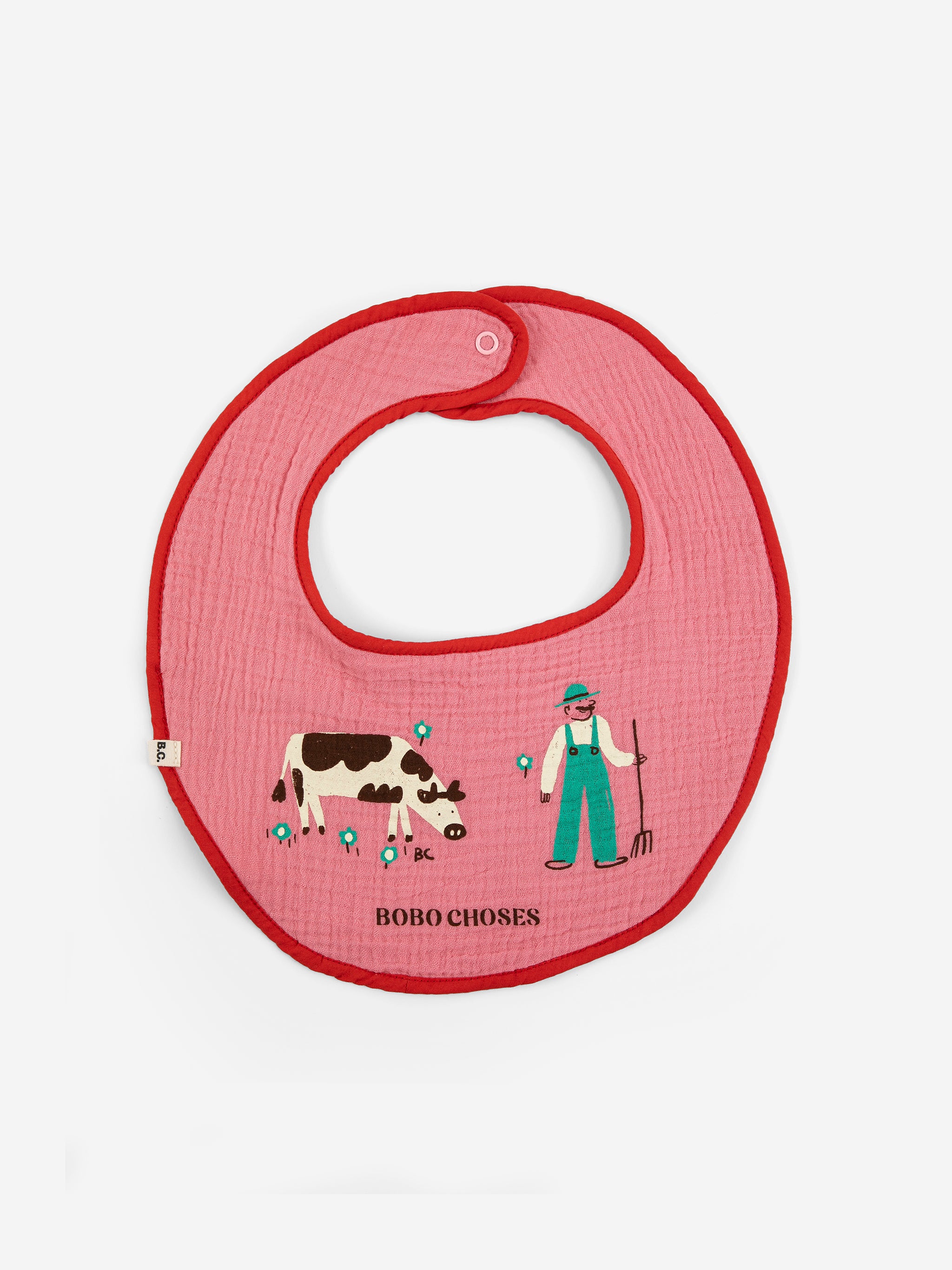 Bobo Choses Juicy Tomatoes Bib Set - Multicolor