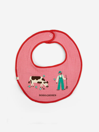 Bobo Choses Juicy Tomatoes Bib Set - Multicolor