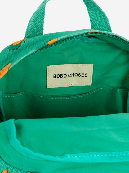 Bobo Choses Tangerine All Over Backpack - Green