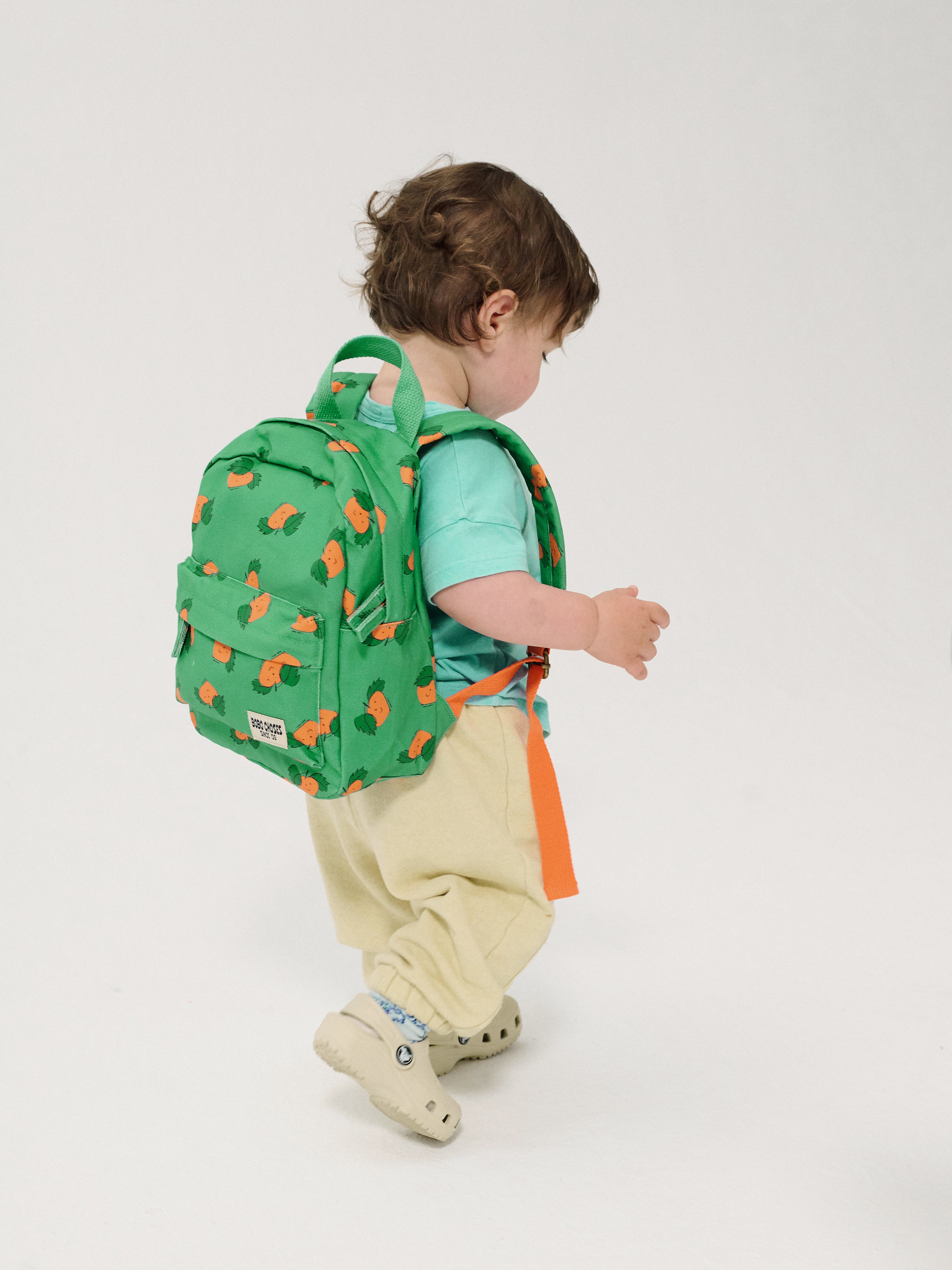 Bobo Choses Tangerine All Over Backpack - Green