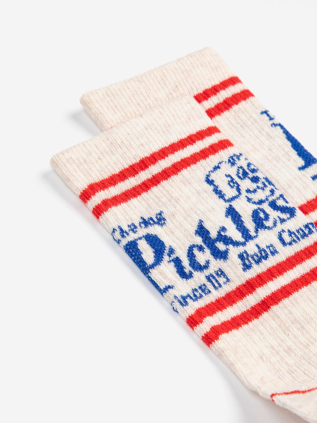 Bobo Choses Pickles The Dog Long Socks - Off White
