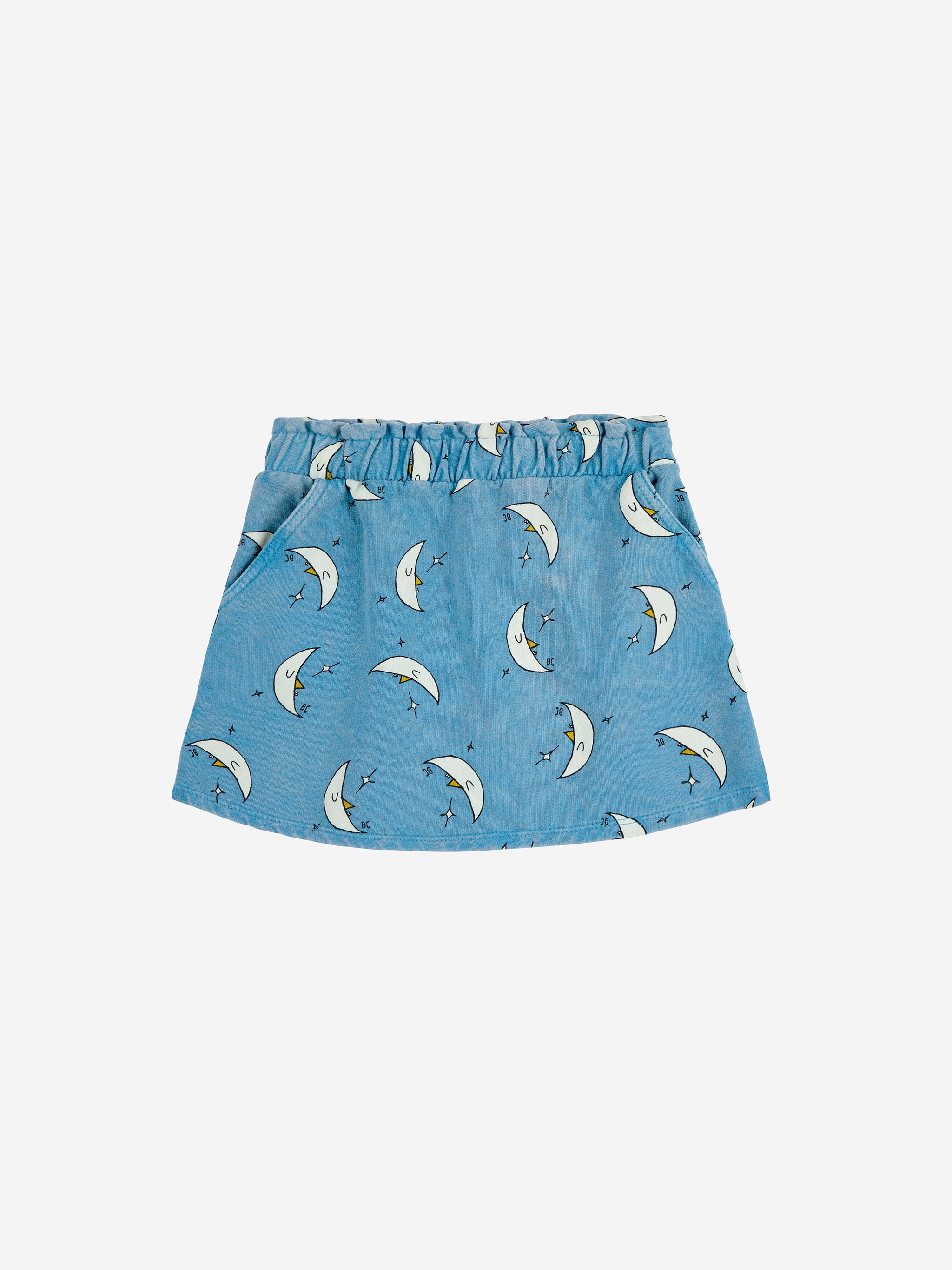 Bobo Choses Beneath The Moon All Over Skirt - Light Blue