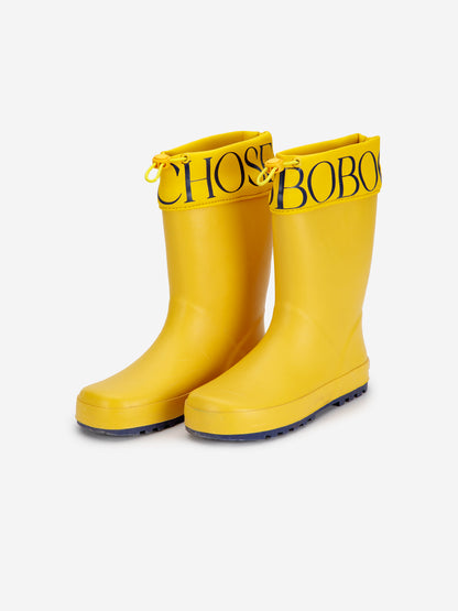 Bobo Choses Bobo Choses Yellow Rainboots - Multicolor