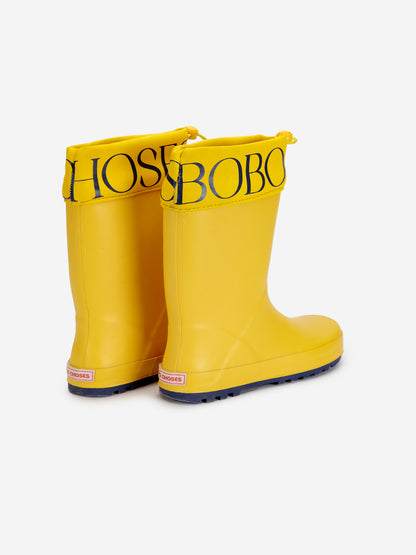 Bobo Choses Bobo Choses Yellow Rainboots - Multicolor