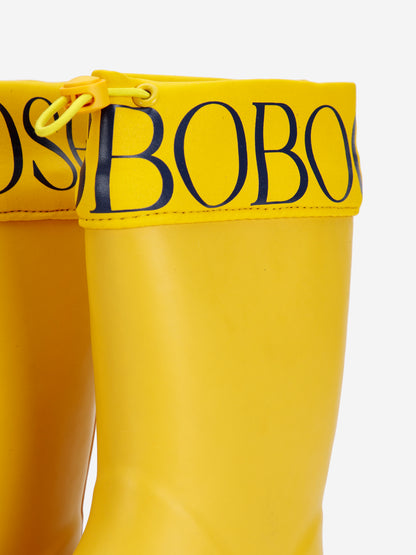 Bobo Choses Bobo Choses Yellow Rainboots - Multicolor
