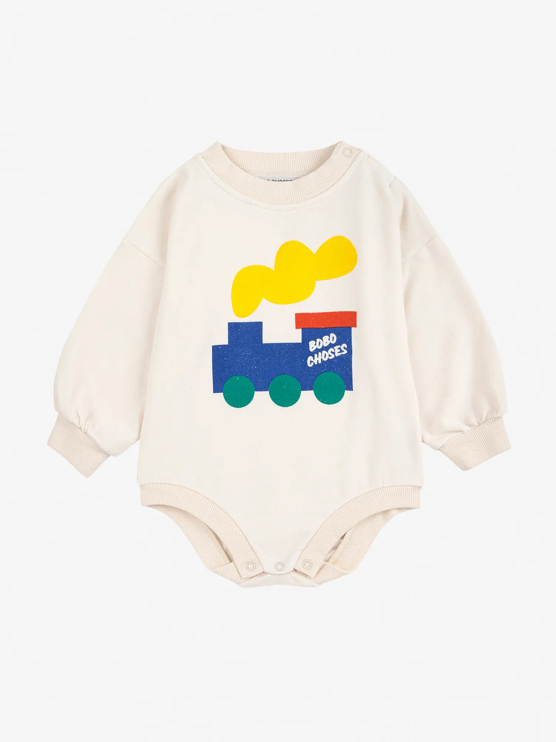 Bobo Choses Baby Bobo Choo Choo Body Sweatshirt - White