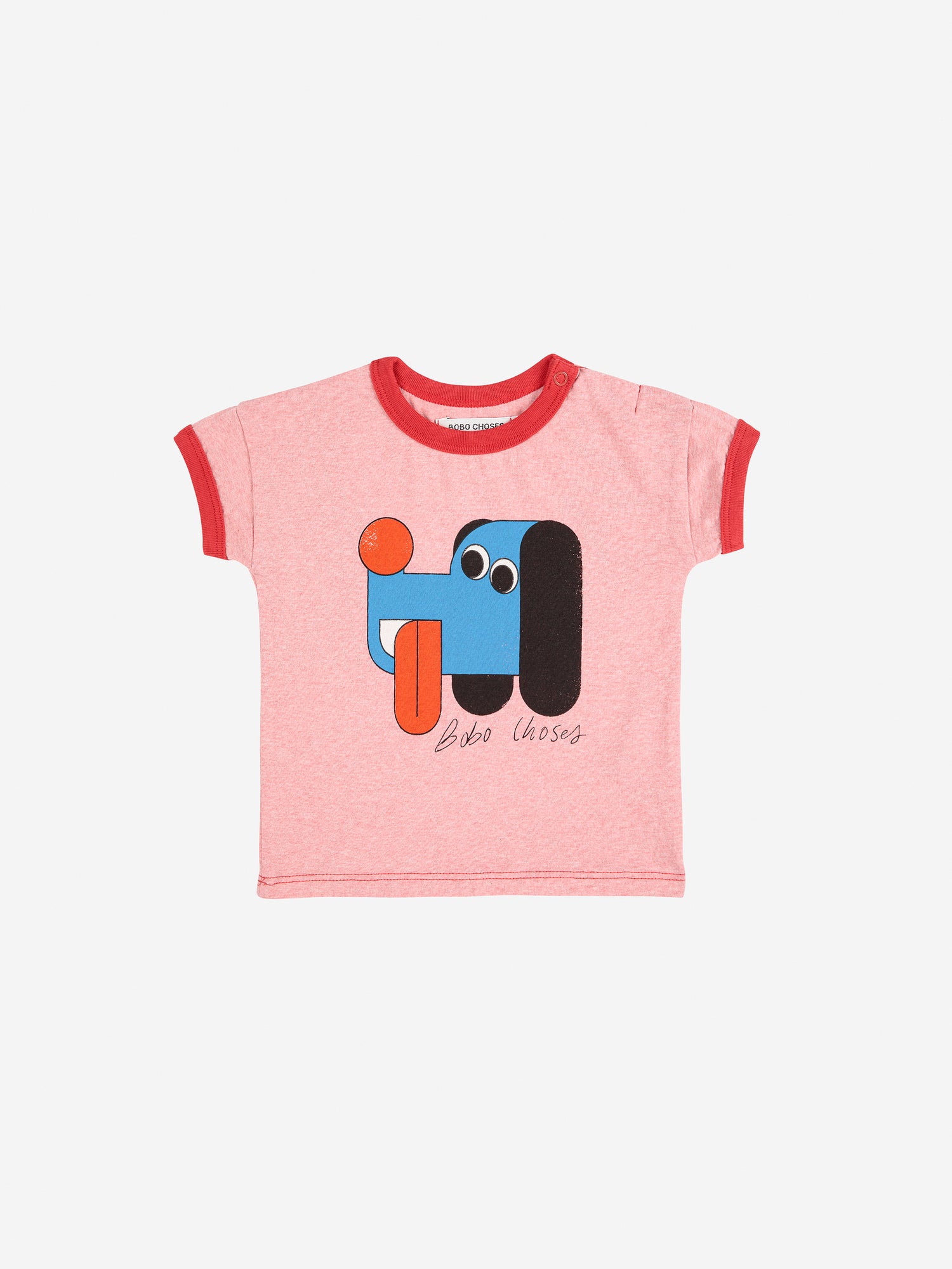 Bobo Choses Baby Doggy Mate T-shirt - Red