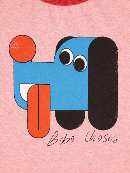 Bobo Choses Baby Doggy Mate T-shirt - Red
