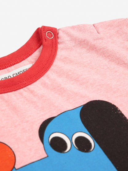 Bobo Choses Baby Doggy Mate T-shirt - Red