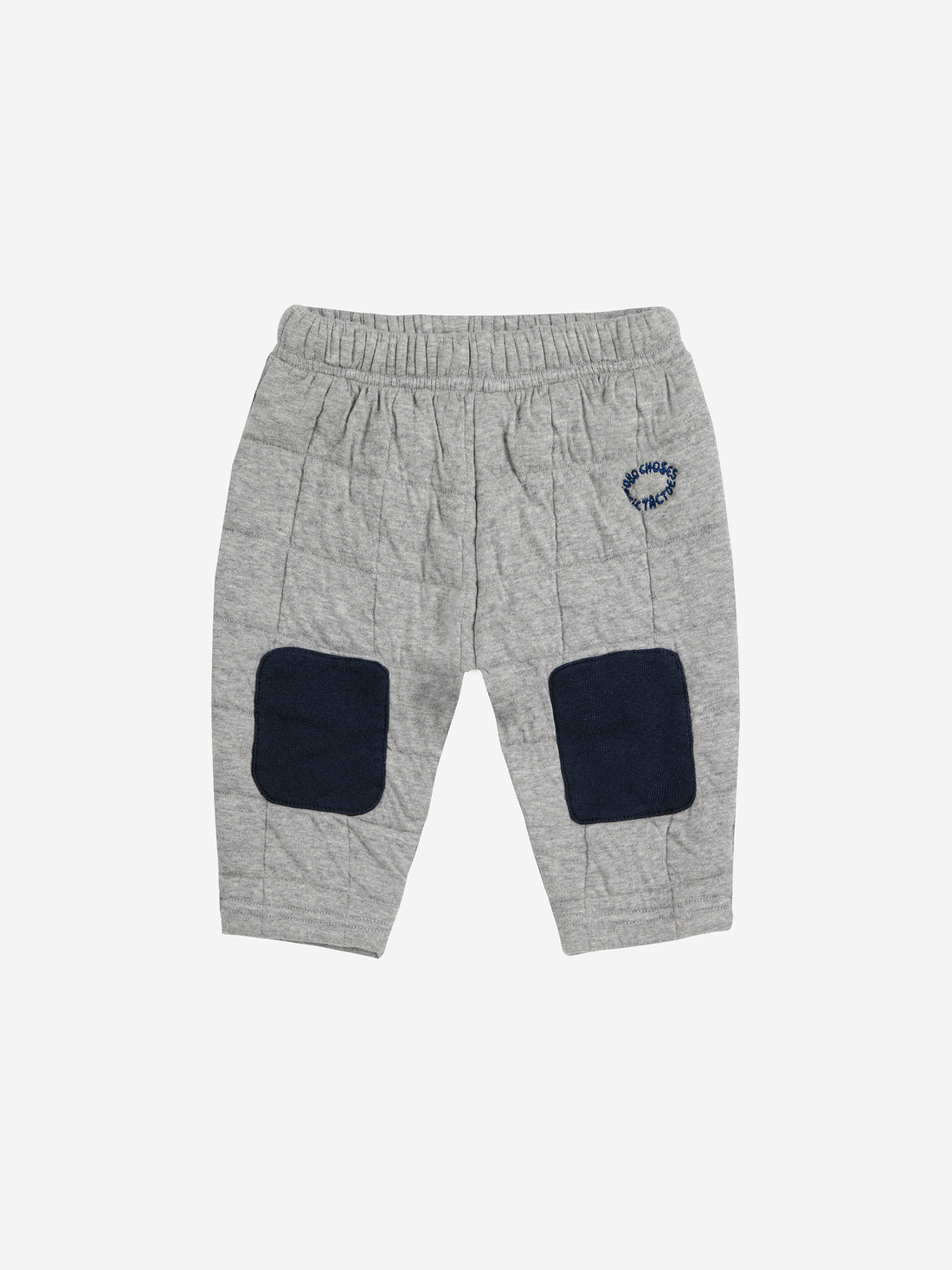 Bobo Choses Baby Quilted Jogging Pants - Light Heather Grey