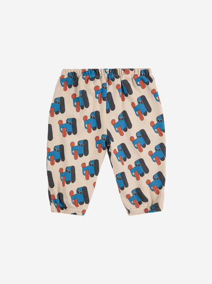 Bobo Choses Baby Doggy Mate All Over Jogging Pants - Off White