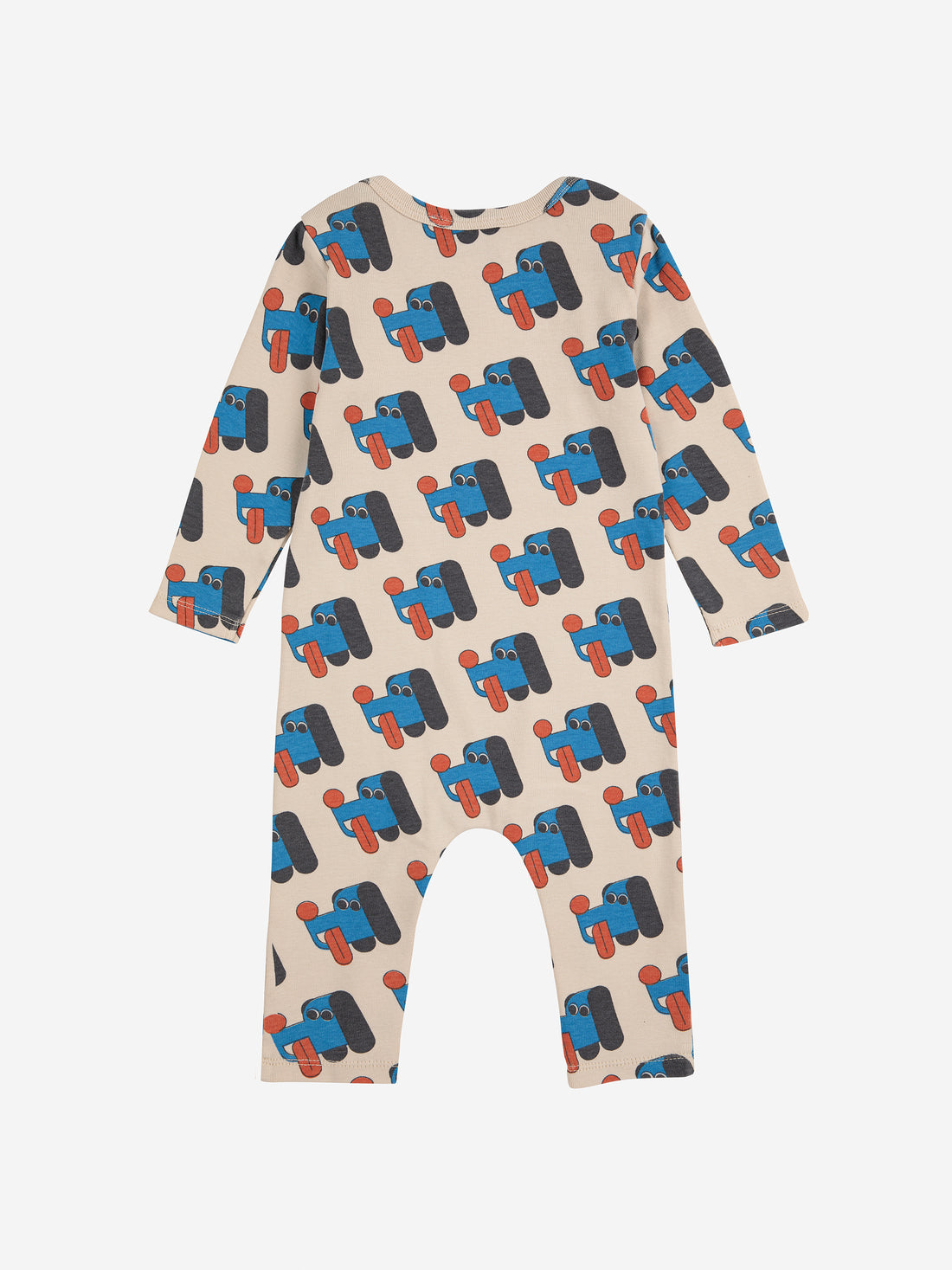 Bobo Choses Baby Doggy Mate All Over Overall - Off White