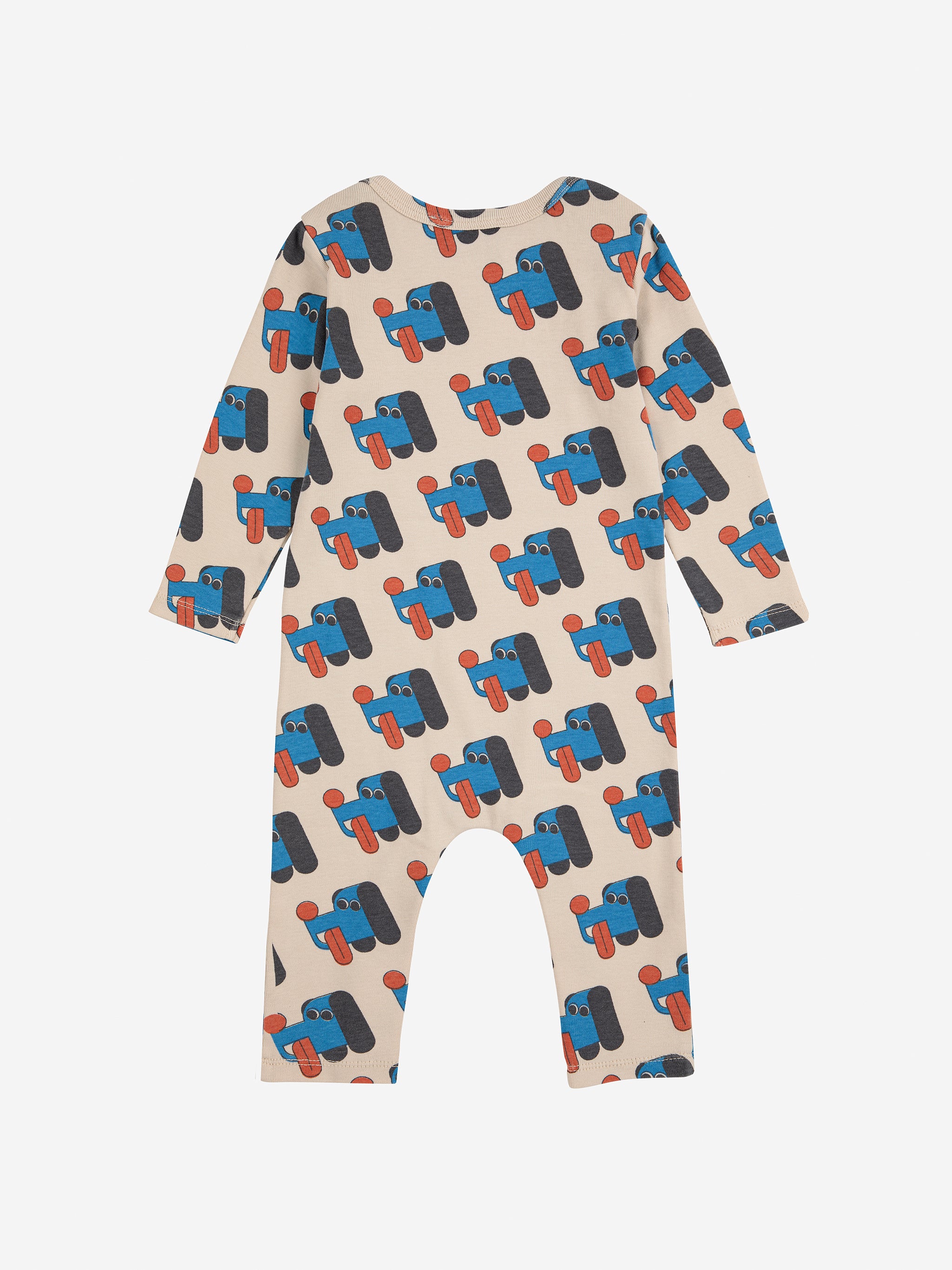 Bobo Choses Baby Doggy Mate All Over Overall - Off White