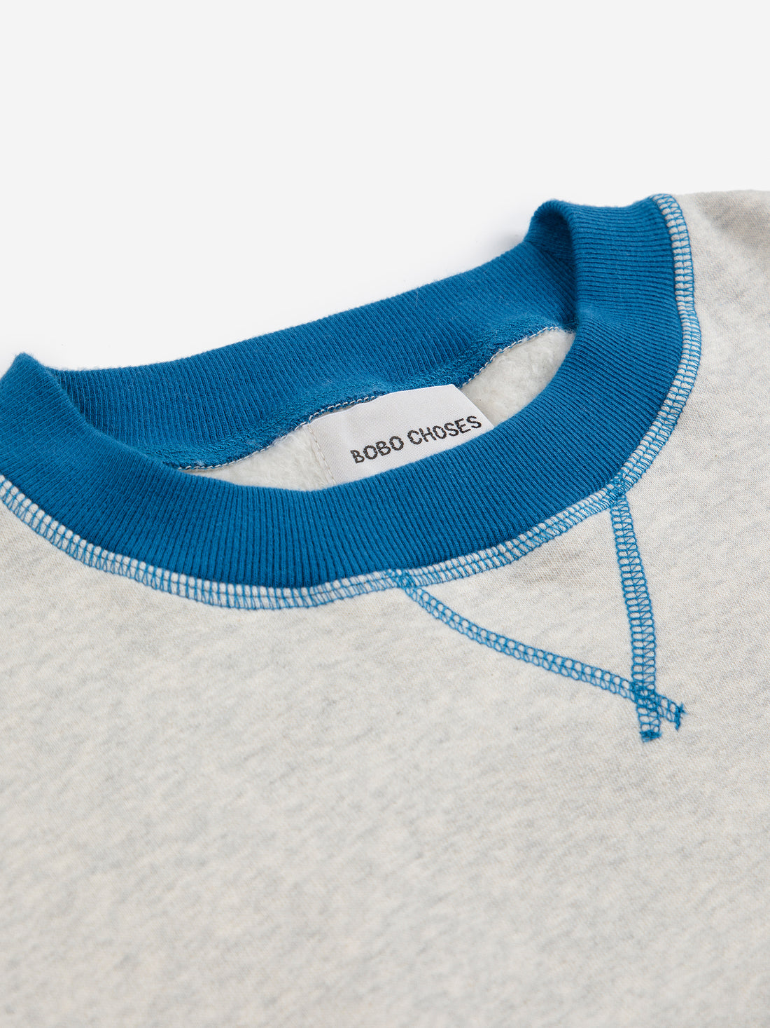 Bobo Choses Dominos Sweatshirt - Light Heather Grey