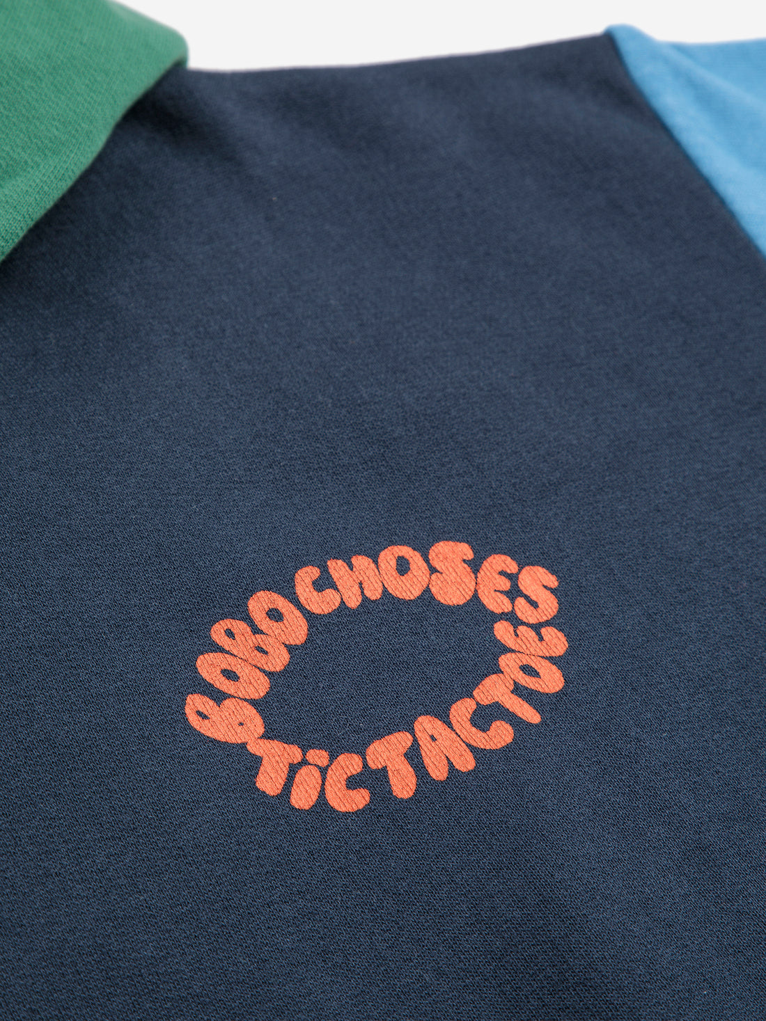 Bobo Choses Tic Tac Toe Color Block Hoodie - Multicolor