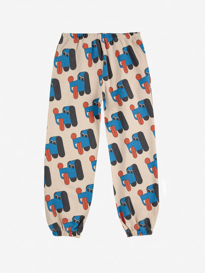 Bobo Choses Doggy Mate All Over Joggings - Off White