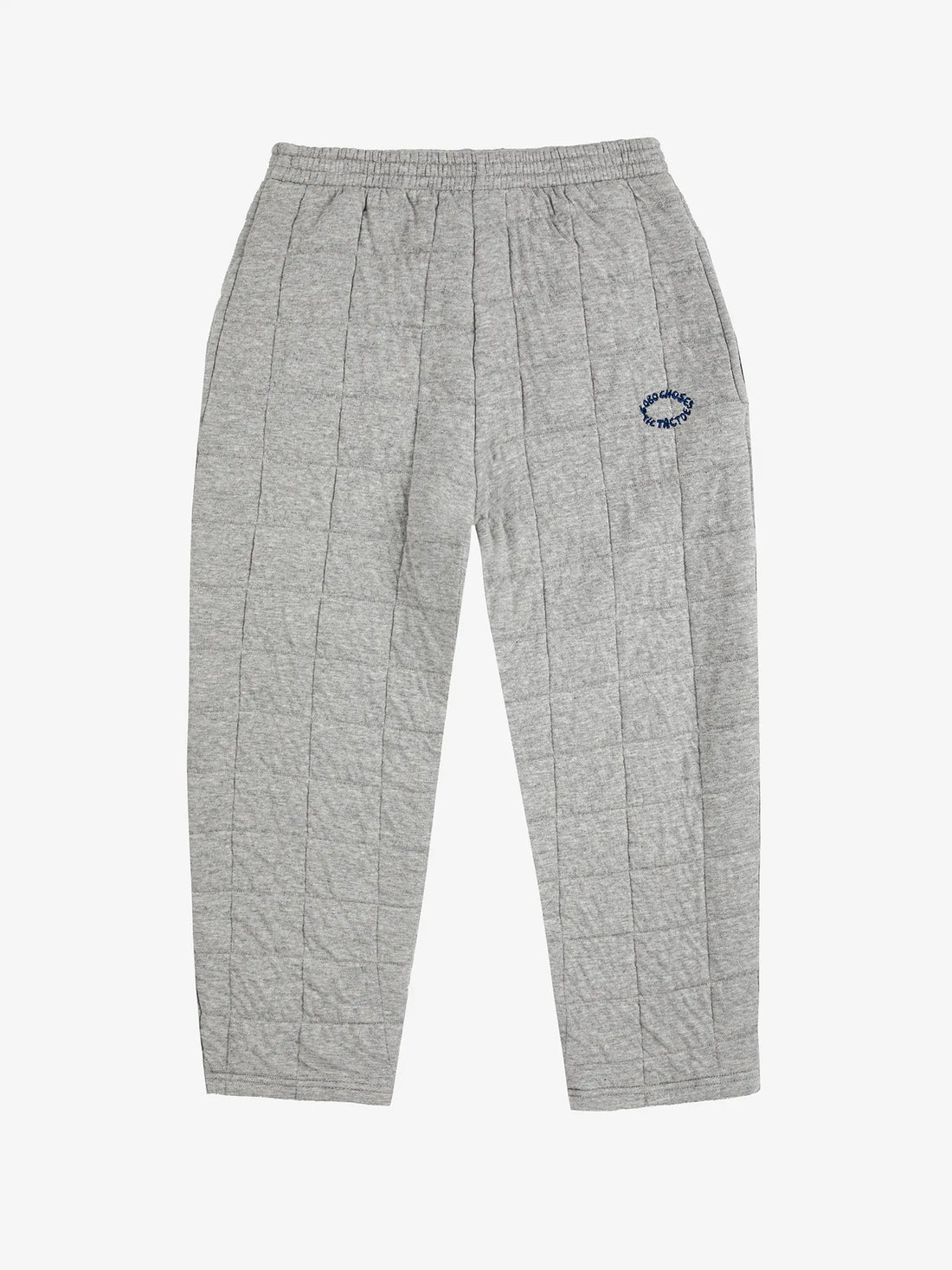 Bobo Choses Quilted Jogging Pants - Heather Grey