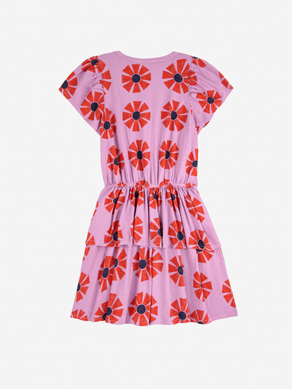 Bobo Choses Kaleidoscope All Over Dress - Purple