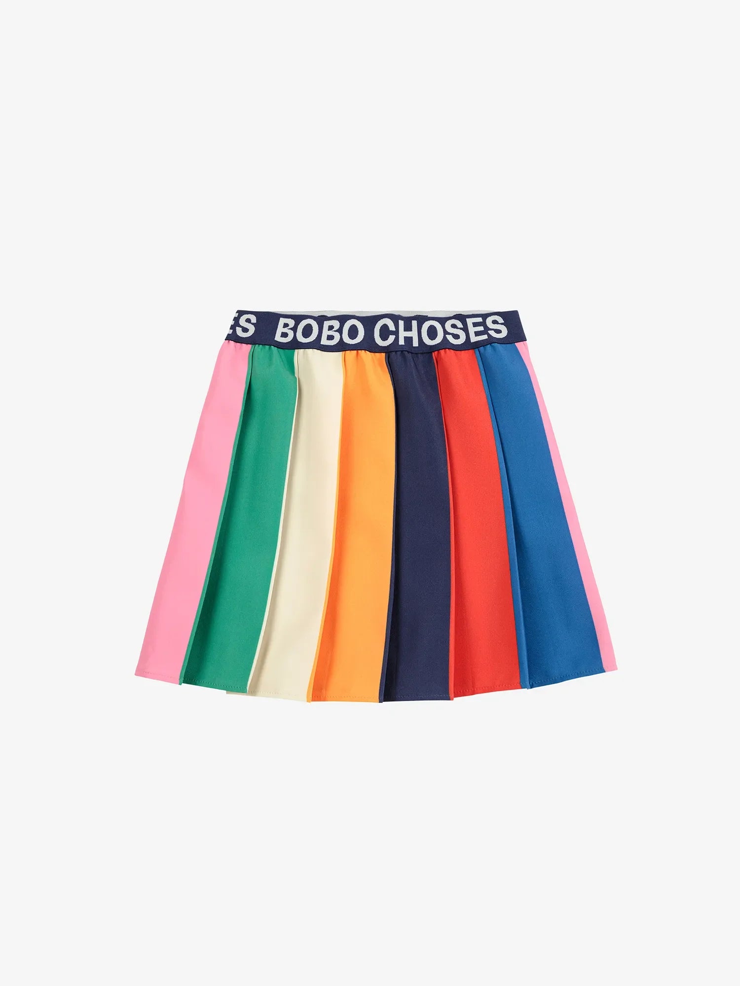 Bobo Choses Bobo Choses Block Pleated Skirt - Multicolor