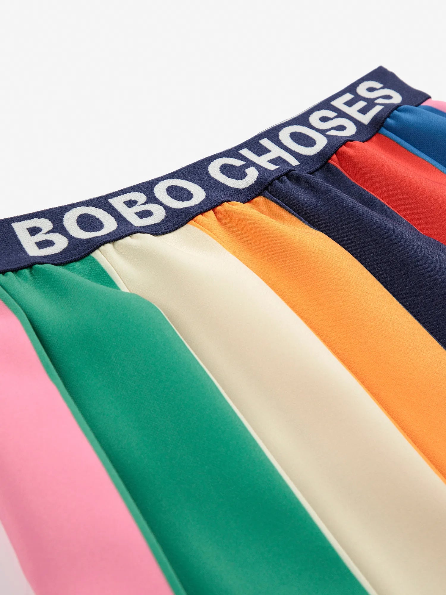 Bobo Choses Bobo Choses Block Pleated Skirt - Multicolor