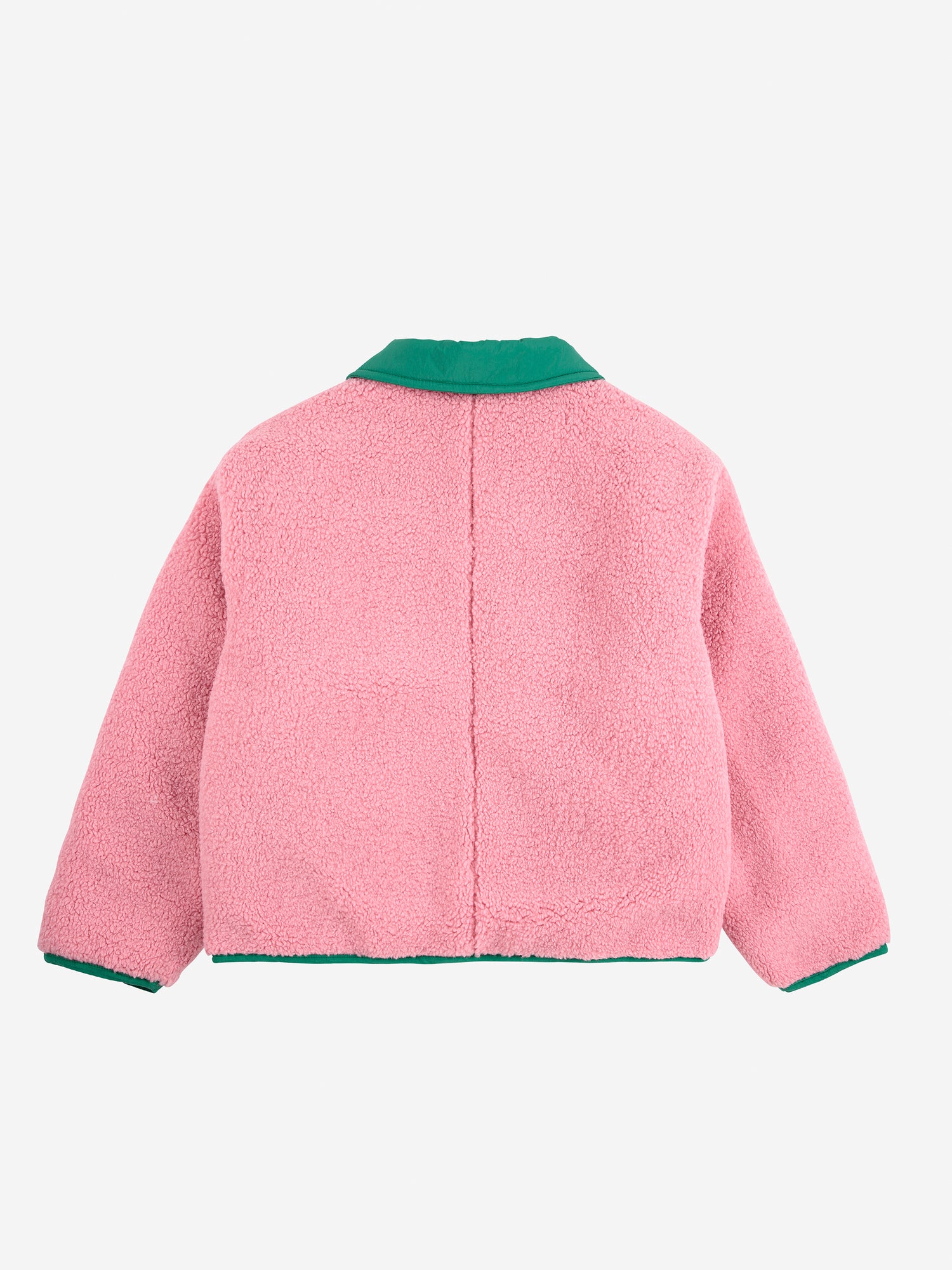 Bobo Choses Clover Reversible Sheepskin Jacket - Green