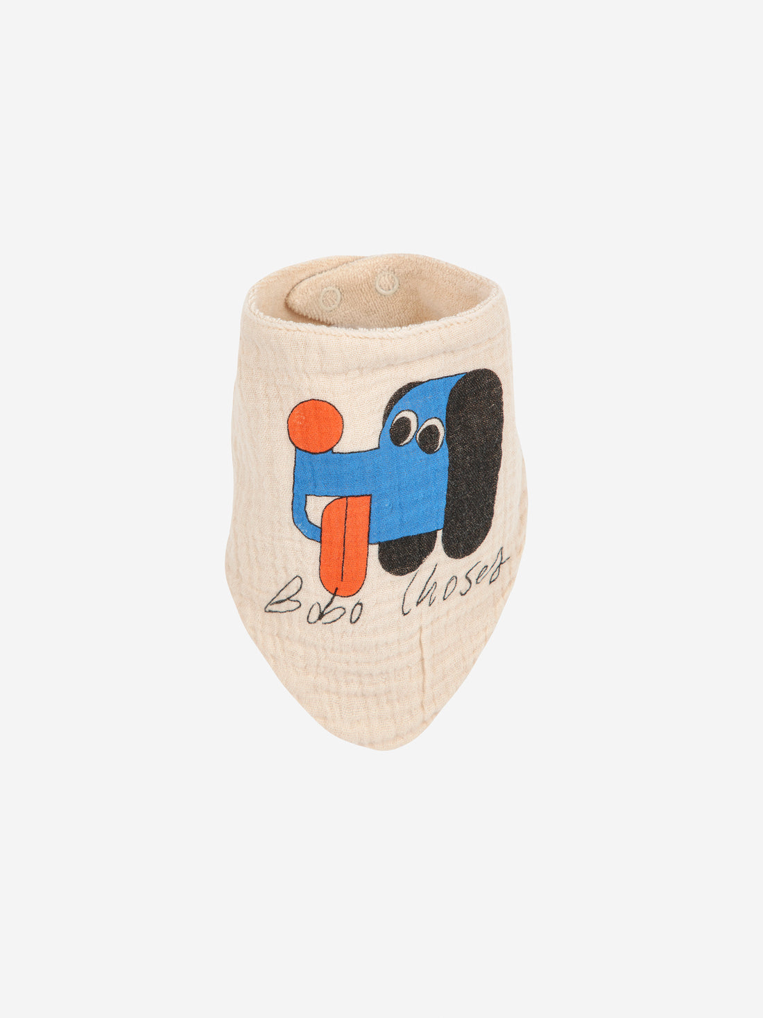 Bobo Choses Doggy Mate Bib Set - Off White