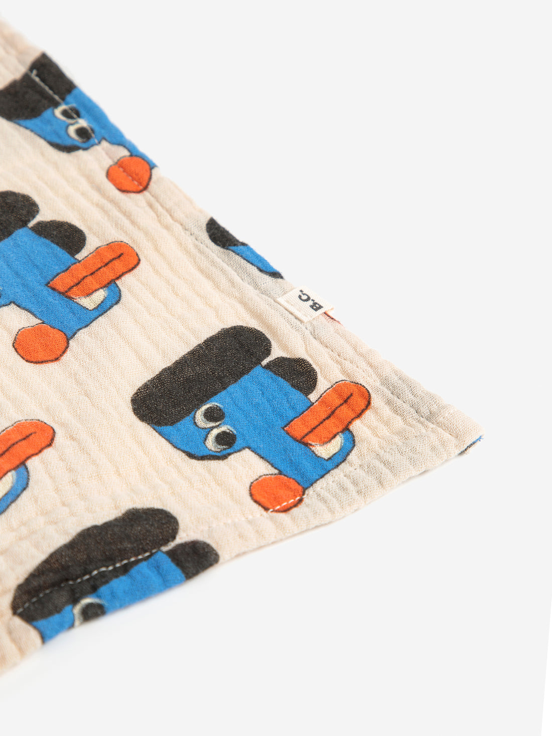 Bobo Choses Doggy Mate All Over Muslin - Off White