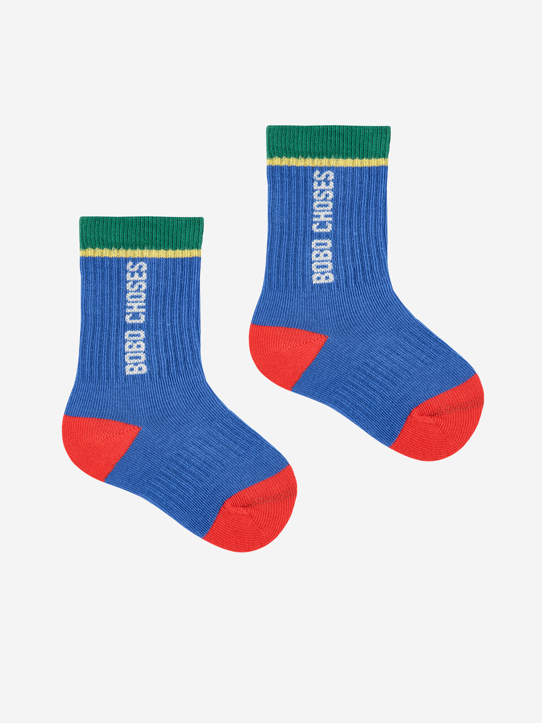 Bobo Choses Baby Bobo Choses Color Block Long Socks - Blue