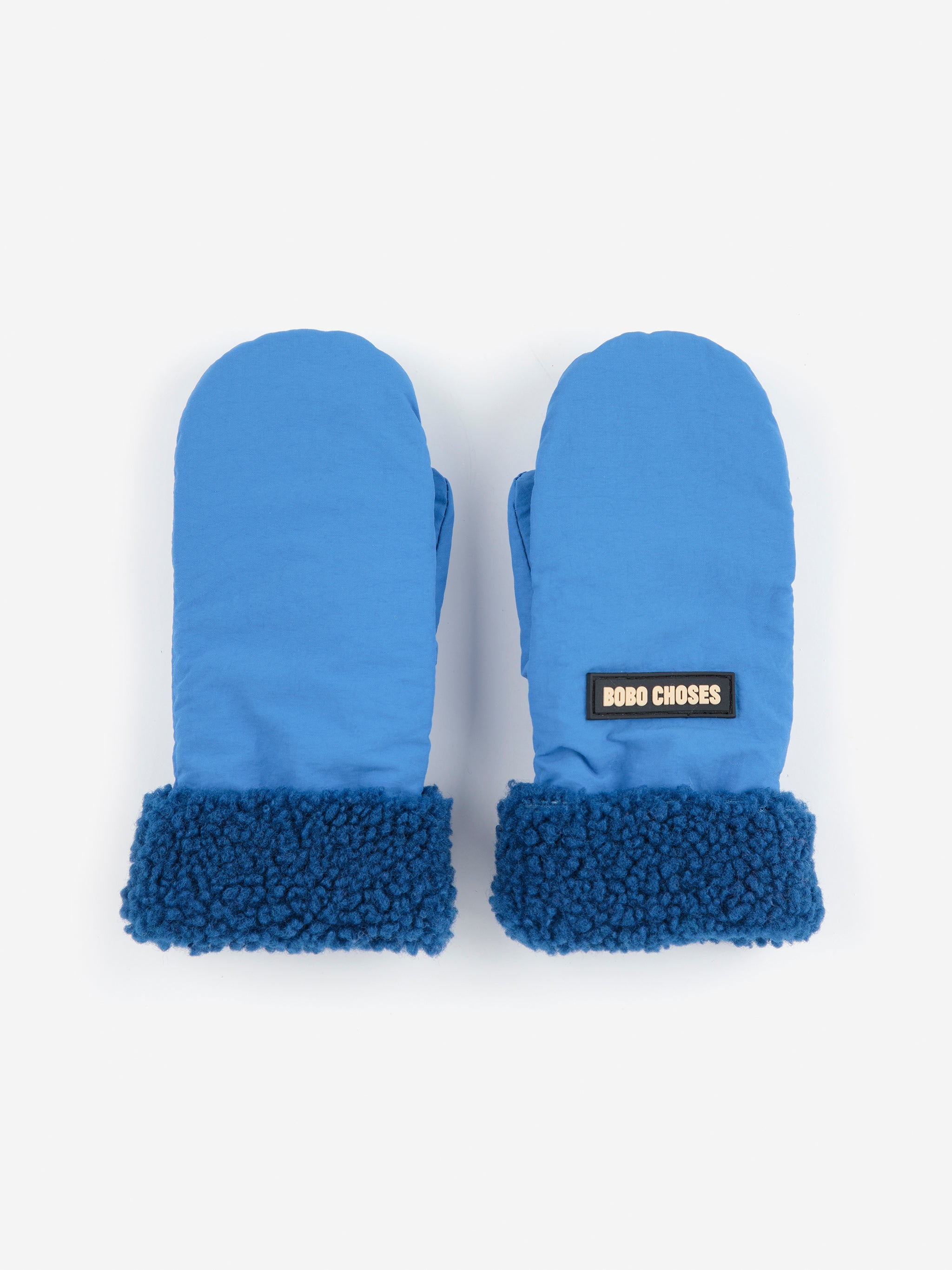 Bobo Choses Bobo Choses Bicolor Mittens - Blue