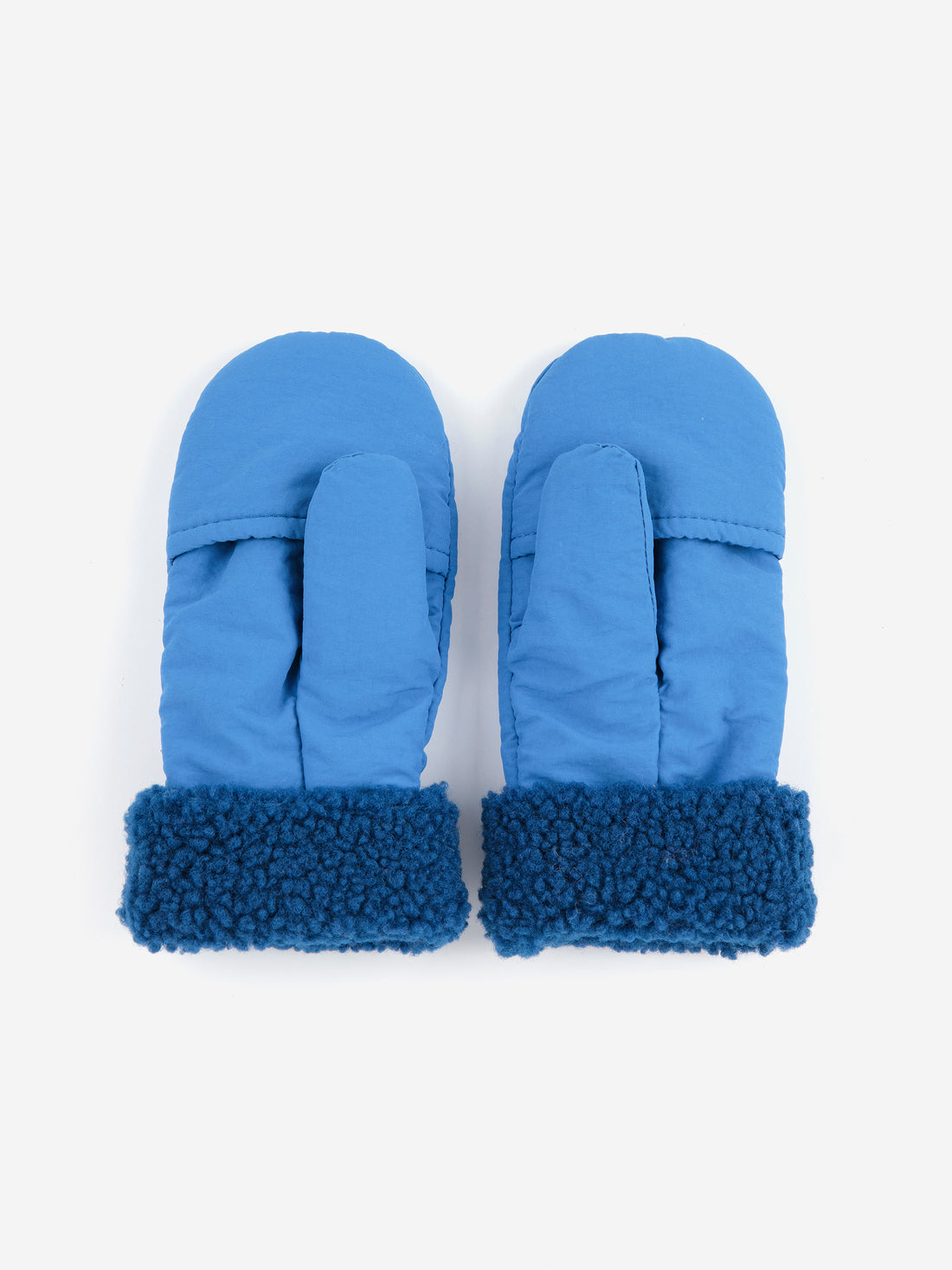 Bobo Choses Bobo Choses Bicolor Mittens - Blue