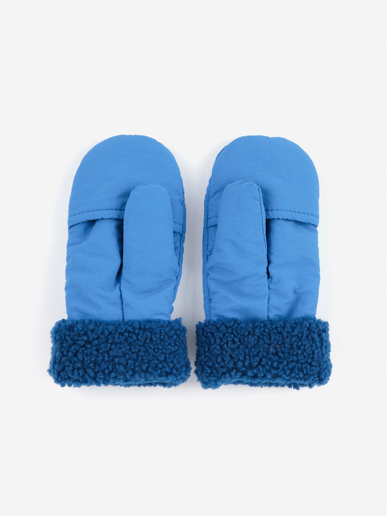 Bobo Choses Bobo Choses Bicolor Mittens - Blue