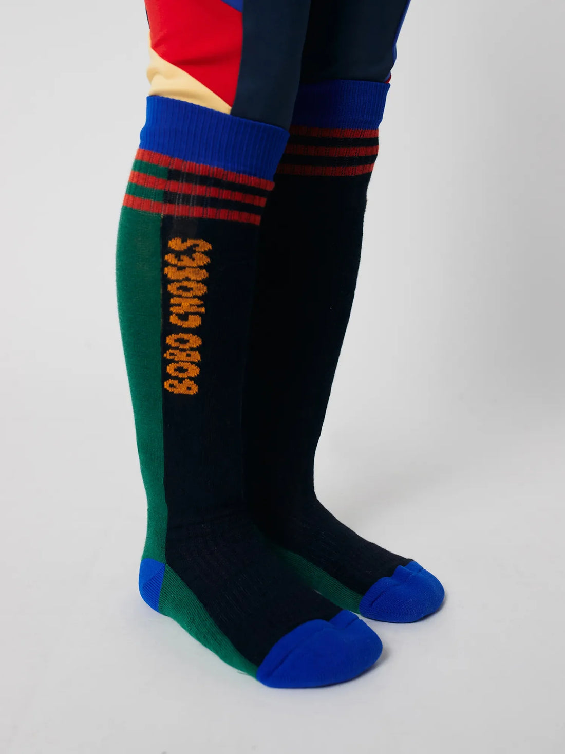 Bobo Choses Bobo Choses Ski Long Socks - Midnight Blue