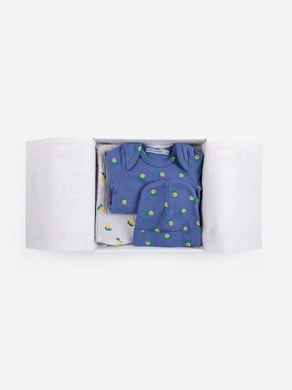 Bobo Choses Stamp Bloom All Over Gift Set - Purple