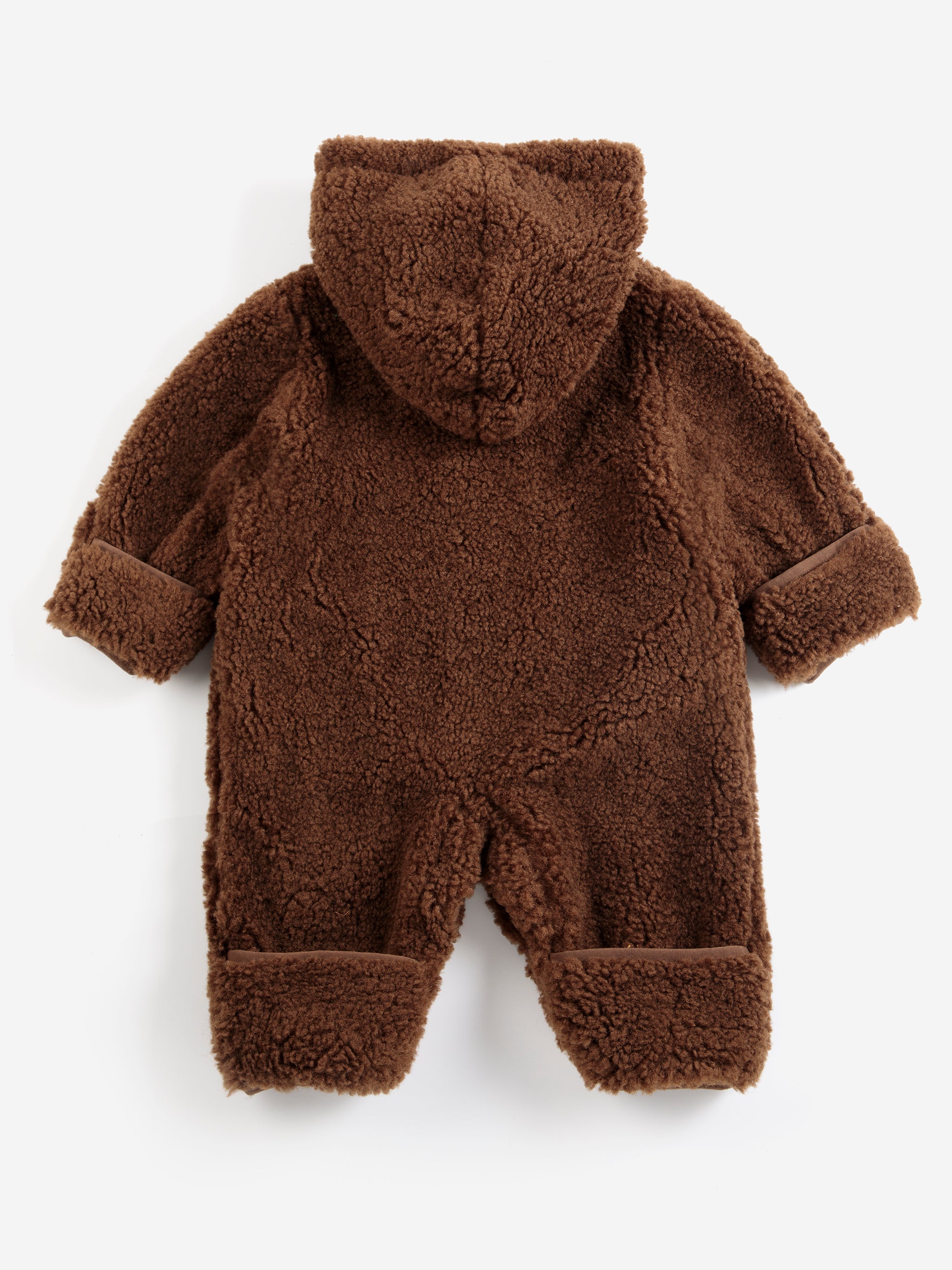 Bobo Choses Bobo Choses Sheepskin Overall - Dark Brown
