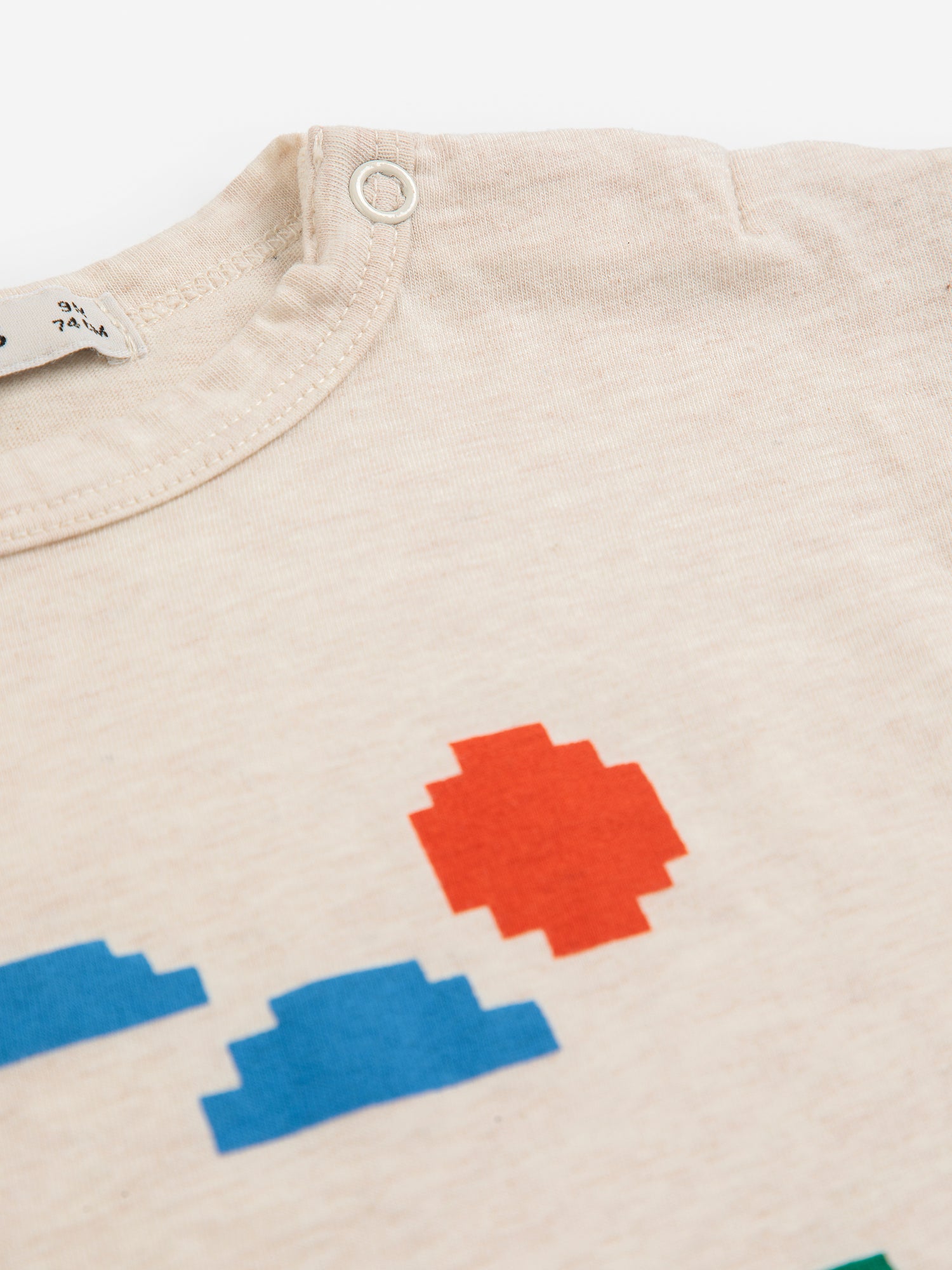 Bobo Choses Lake Monster T-Shirt - Off White