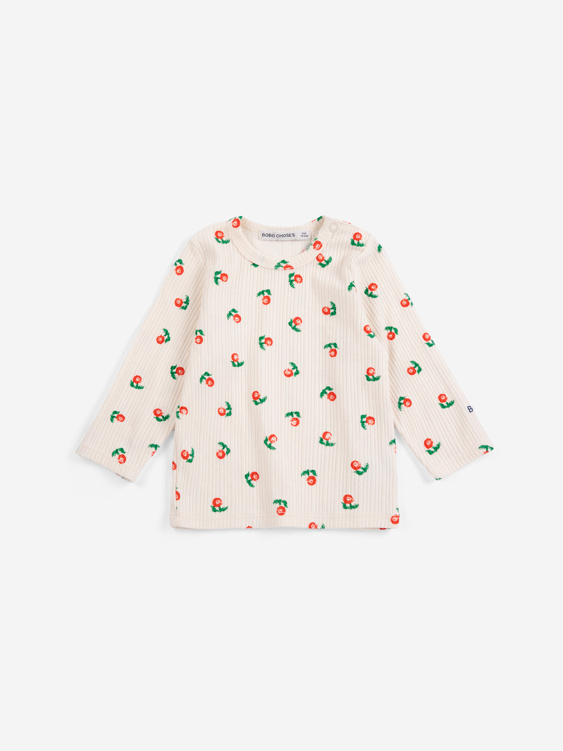 Bobo Choses Stamp Bloom All Over T-Shirt - Off White