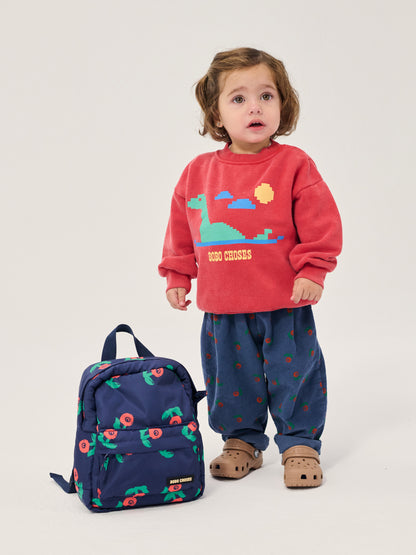 Bobo Choses Lake Monster Sweatshirt - Red