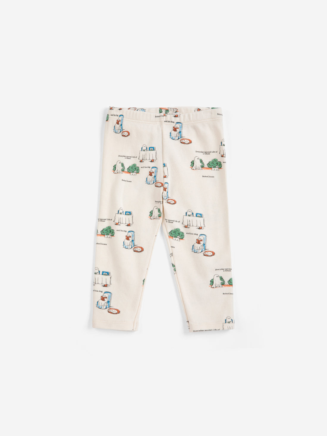 Bobo Choses Everyday Ghosts All Over Leggings - Off White