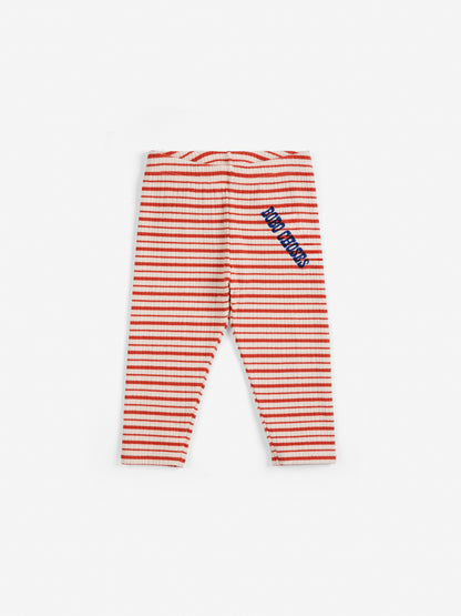 Bobo Choses Bobo Choses Pop Stripes Leggings - Off White