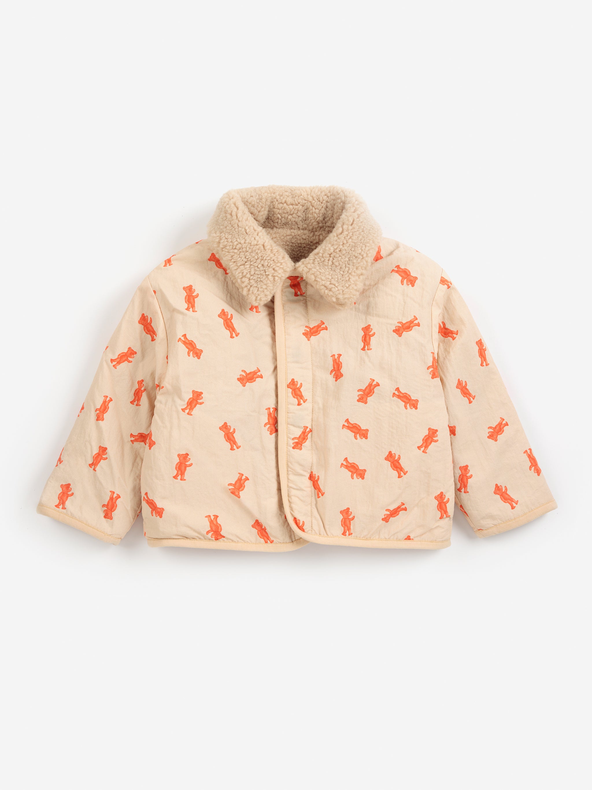 Bobo Choses Softpaw Monster Sheepskin reversible Jacket