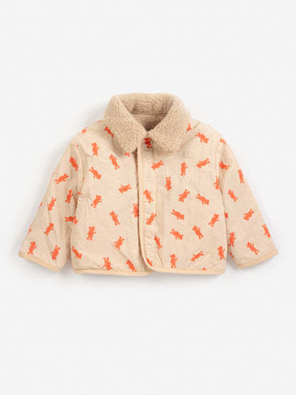 Bobo Choses Softpaw Monster Sheepskin reversible Jacket