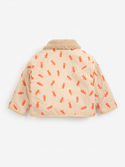 Bobo Choses Softpaw Monster Sheepskin reversible Jacket