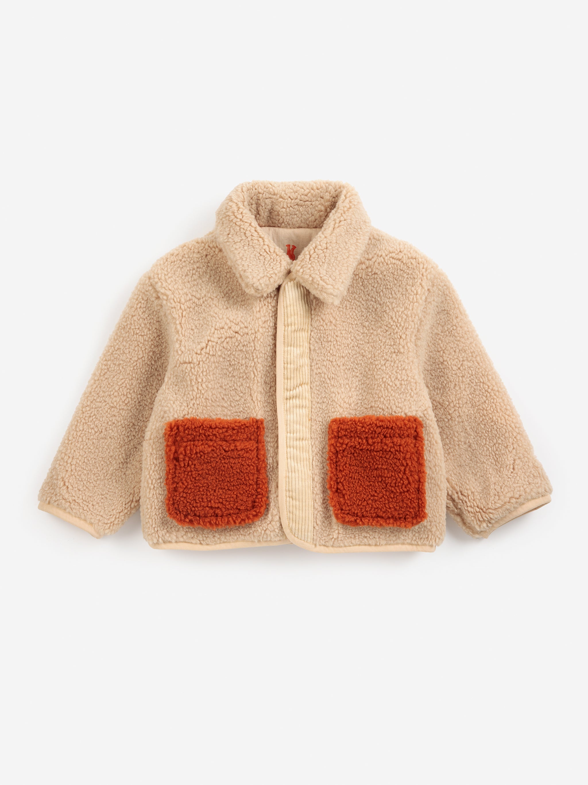 Bobo Choses Softpaw Monster Sheepskin reversible Jacket