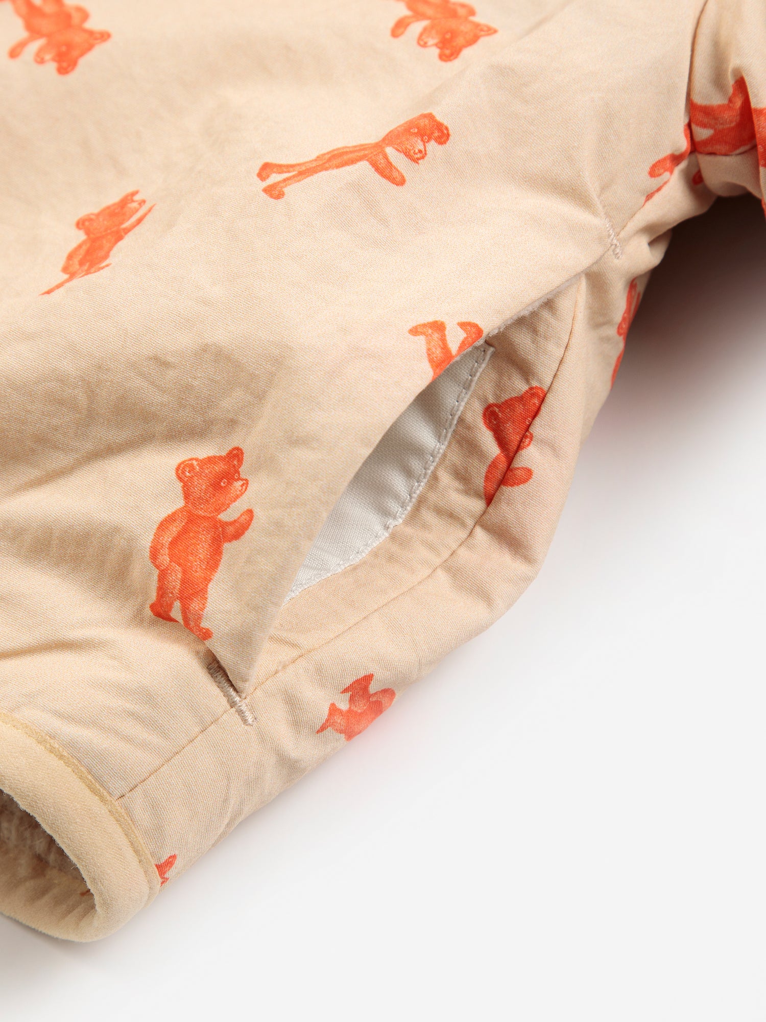 Bobo Choses Softpaw Monster Sheepskin reversible Jacket