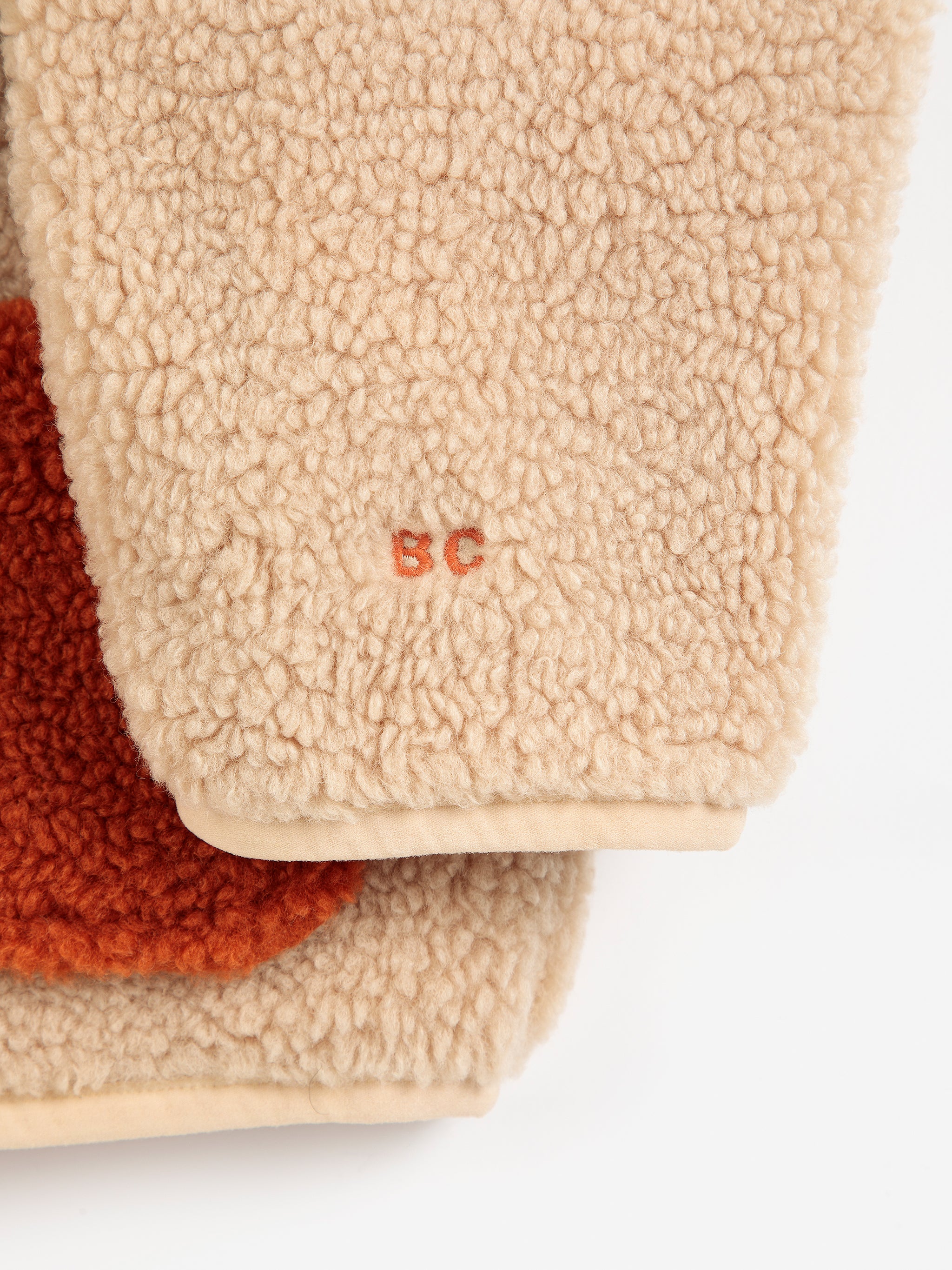Bobo Choses Softpaw Monster Sheepskin reversible Jacket