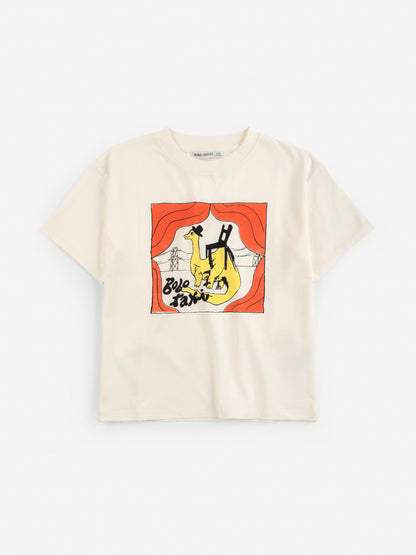 Bobo Choses Taxi Saurus T-Shirt - Off White