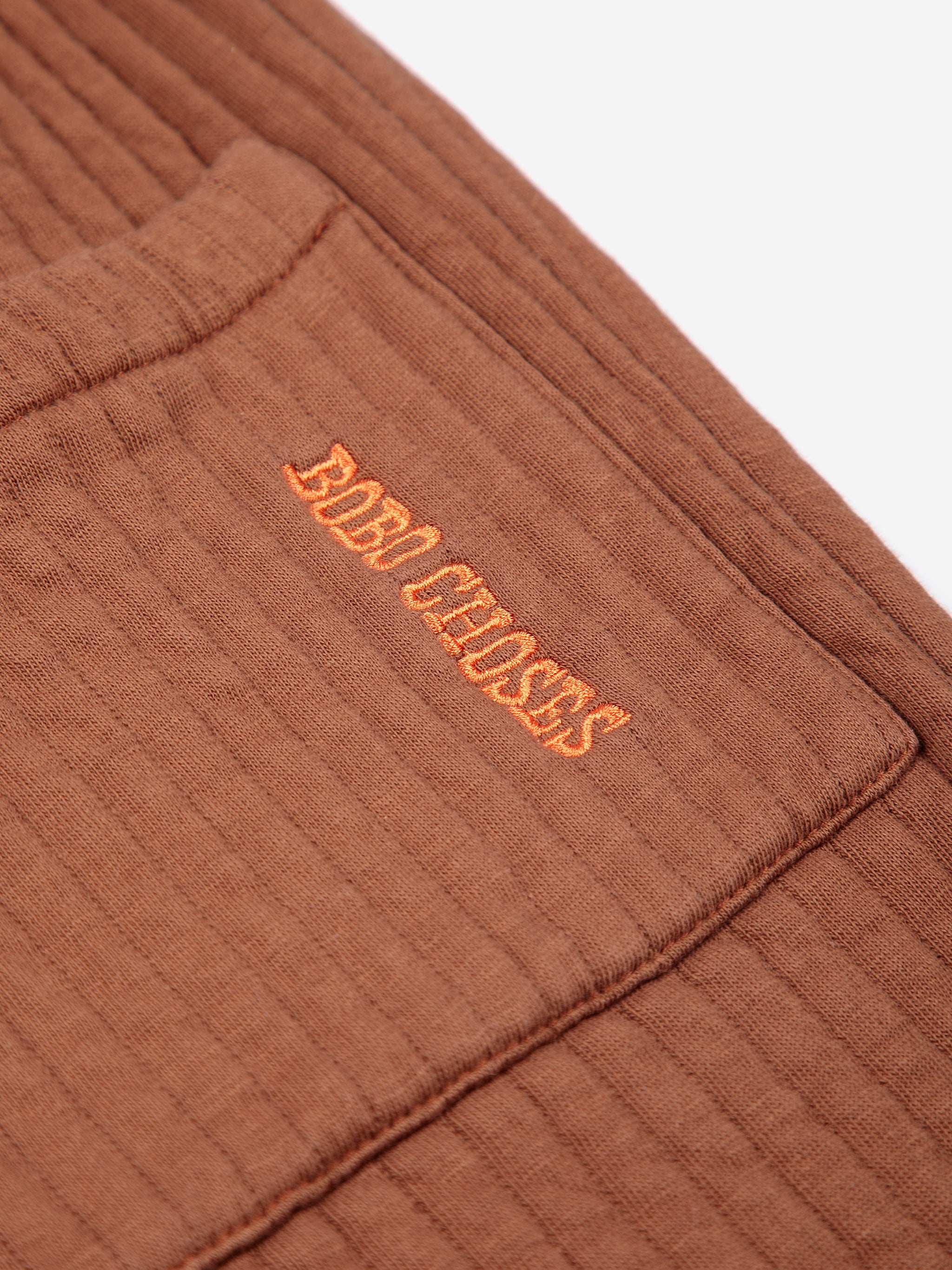 Bobo Choses Quilted Jogging Pants - Brown