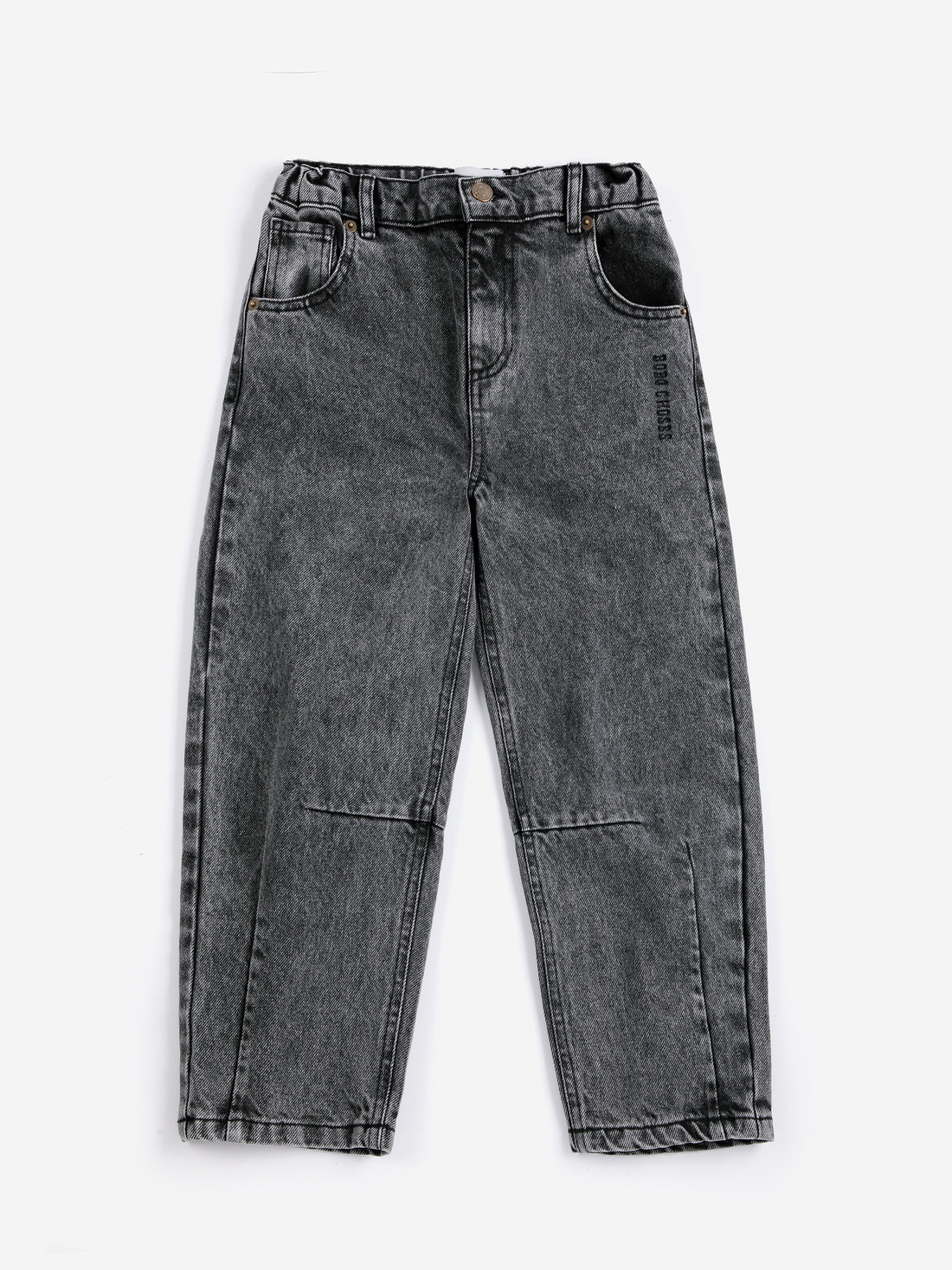 Bobo Choses Beast Tag Denim Pants - Black