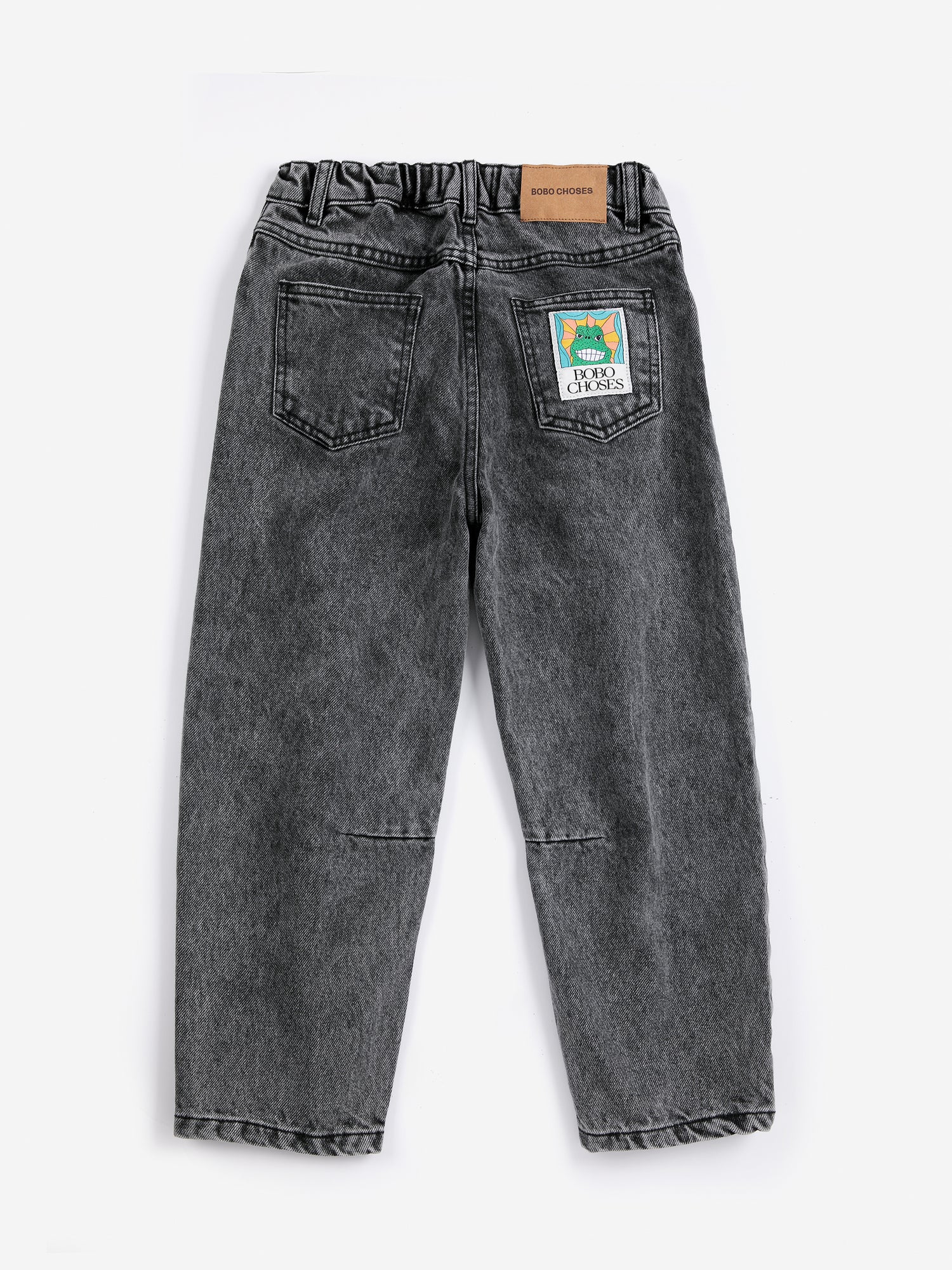 Bobo Choses Beast Tag Denim Pants - Black