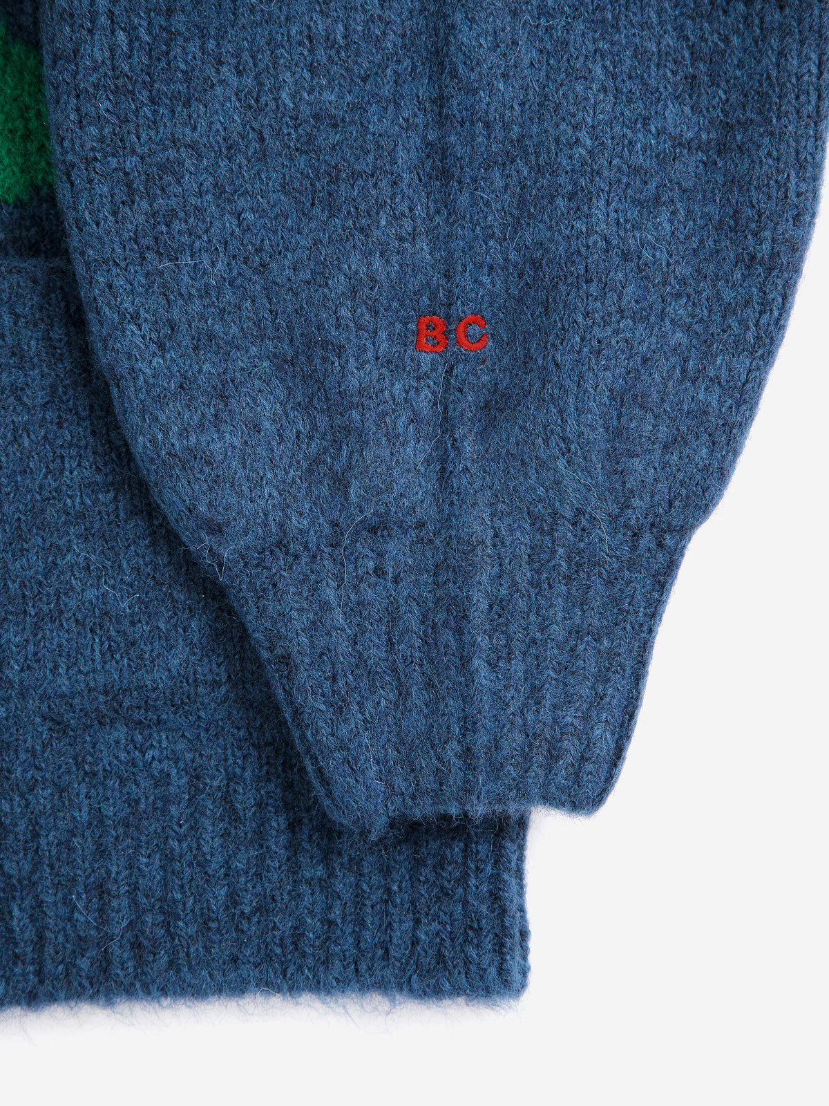 Bobo Choses Stamp Bloom Cardigan - Midnight Blue